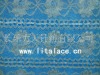 Stretch spandex lace fabric M1110 silver