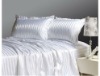 Stripe Charmeuse Silk Sheet Set