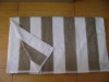Stripe Gray  Beach Towel
