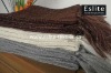 Stripe Lurex throw