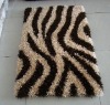 Stripe Polyester shaggy Carpet