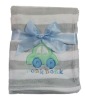 Stripe Printed Fleece Blanket for Baby