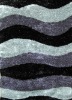 Stripe Shaggy Rug   BFP651