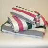 Stripe Towel in Pink 500gsm