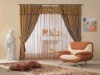 Stripe jacquard curtains