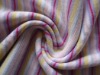 Stripe spandex single jersey fabric