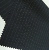 Stripe wool lycra fabric