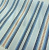 Stripe wool polyester tencel fabric