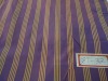 Striped/Checked/Pintucked silk fabric