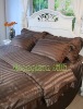 Striped Silk Bedding Set (YUN-SBS-024)