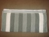 Striped Towels Grey and White