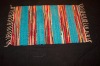 Striped cotton woven rugs