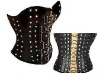 Studded Corset steel boned Gothic