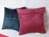 Suede Embroidery Cushion Cover