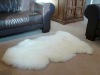 Suede Rug Sheepskin Single White Rugs