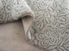 Suede bonded Embossed Fabric