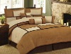 Suede comforter set(XEX9904)