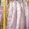 Summer Handmade Violet Silk Printed Quilt