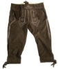 (Super Deal) Cow Suede Lederhosen