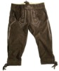 (Super Deal) Leather Trachten Shorts