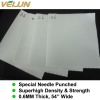 Superhigh density needle punched nonwoven fabric 0.6mm thick