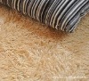 Supply Microfiber chenille bedding acrylic latex back carpet
