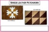 Swede Leather Patchwork Rugs