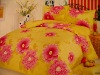 T/C 50/50 fabric   flower fashion bed sheet sets