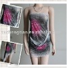 T/C BURN-OUT KNITTED FABRIC FOR LADIES GARMENT