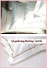 T/C /CVC/100% COTTON/ hotel bleached pillow case with Embroidered design