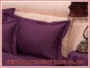 T/C Multicolored Hotel Sateen Pillow Sham/Pillow Case/Cushion Dark Purple