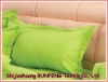 T/C Multicolored Hotel Sateen Pillow Sham/Pillow Case/Cushion Green