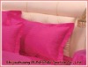 T/C Multicolored Hotel Sateen Pillow Sham/Pillow Case/Cushion Rose Red