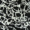 T/R embroidered knitted fabric