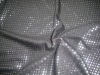 T/R silver pressed jersey fabric