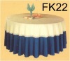 TC0003 Fancy polyester/cotton table cloths