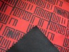 TPU 100% polyester red jersey printed fabric