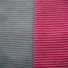 TR Yarn Dyed stripe Spandex Plain Dyed Rib Kintted Fabic
