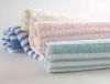 TROPICAL STRIPE POOL TOWEL