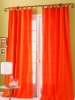 Tab top strip curtain