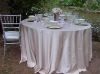 Tablecloth, Taffeta plain table cover, table linen