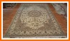 Tabriz Design Handmade Wool and Silk Blended Rugs