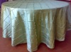 Taffeta Table cloth, pintuck table linen