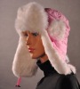Taslan real  Rabbit Fur Hat