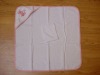 Terry Hooded Towel With Embroidery