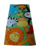 Terry Velour Reactive Printed Beach Towel