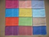 Terry bath towel with board stock