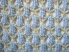 Terylene/Rayon lace fabric