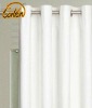 Textured plain eyelet curtain
