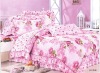 The brushed 100% cotton bedding set with active print